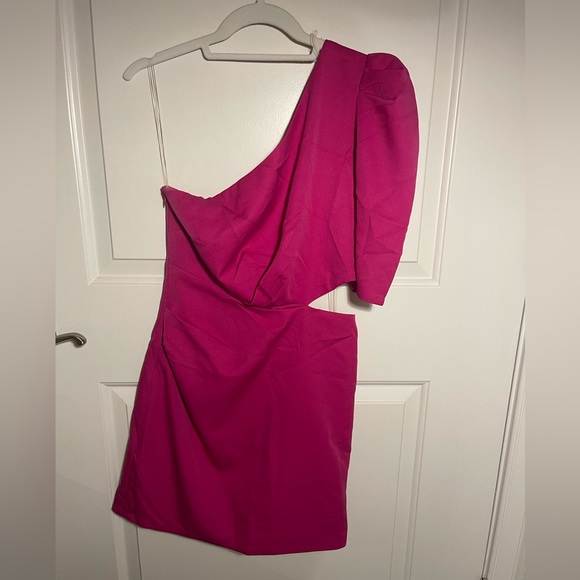 Vestique Showstopper Dress in hot pink Pink - Picture 3 of 4